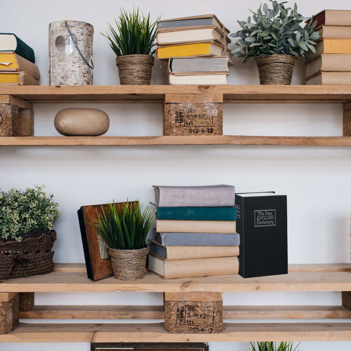 Small lockable bookcase