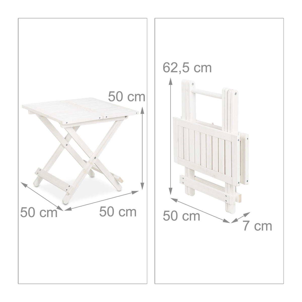 Small wooden table