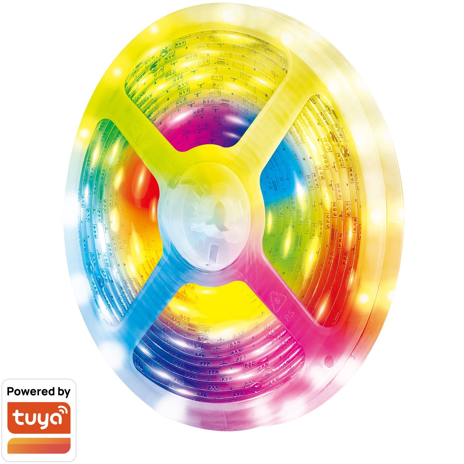 Smart Digital RGB LED strip addressable 400 lm 5m LED WiFi Tuya