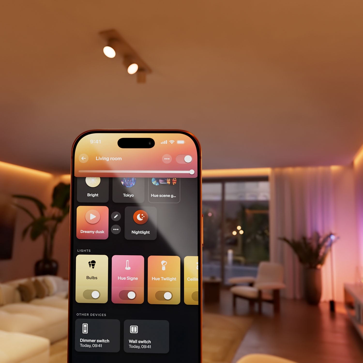 Smart In-Wall Switch Module for Hue Lights, 1-Pack