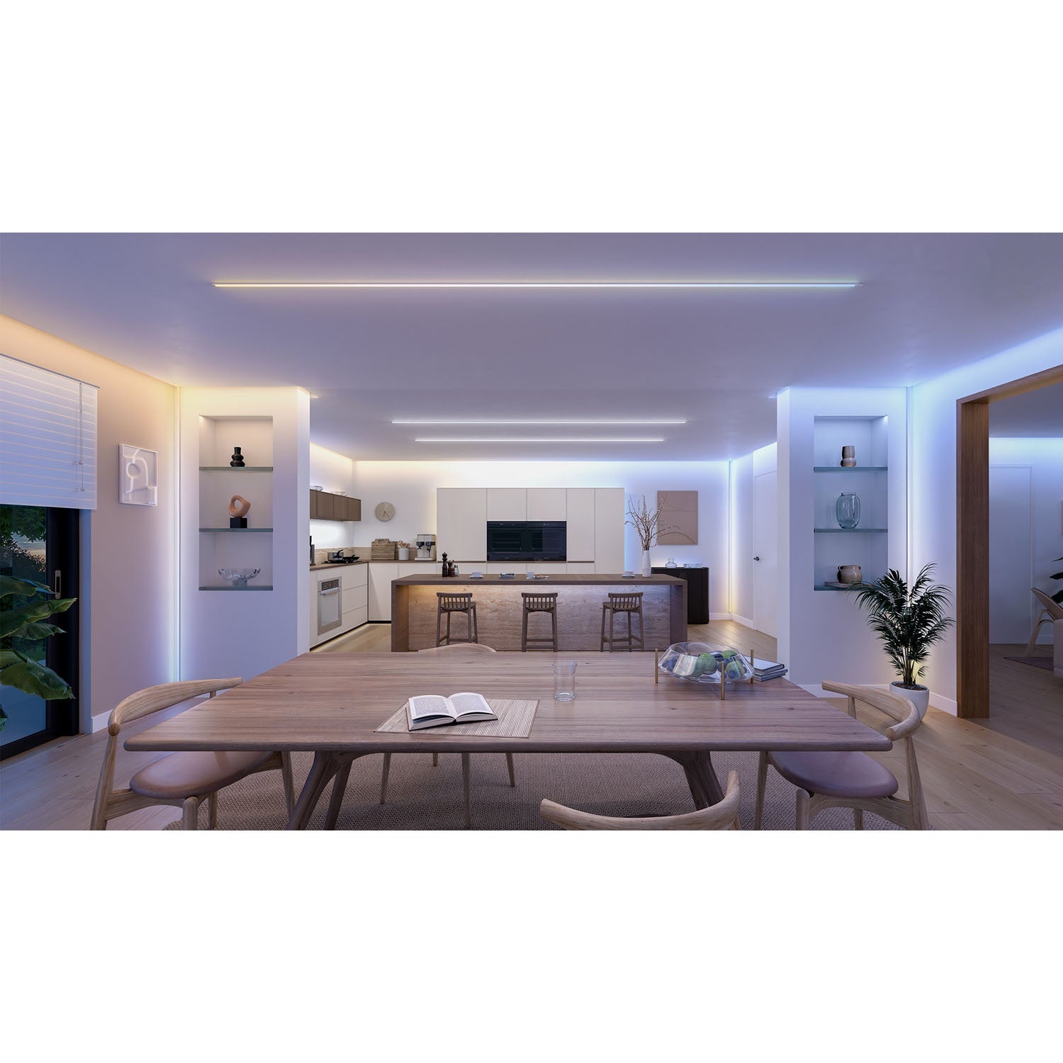 Smart LED Lightstrip, White & Color, 3m Length