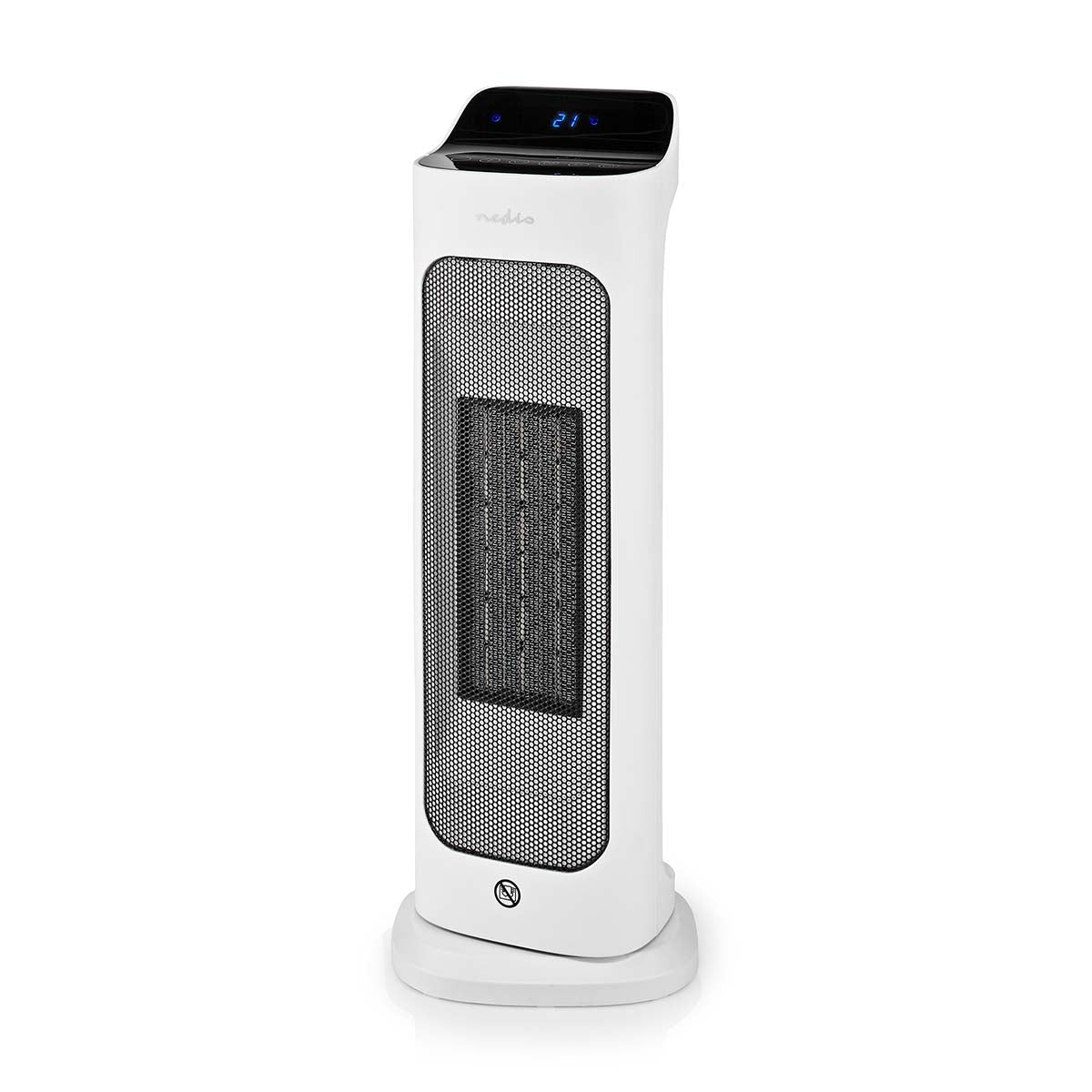SmartLife Ceramic PTC Fan Heater | Wi-Fi | 2000 W | 2 Heat settings | Oscillation | Display | 10 - 49 °C | Android™ / IOS | White
