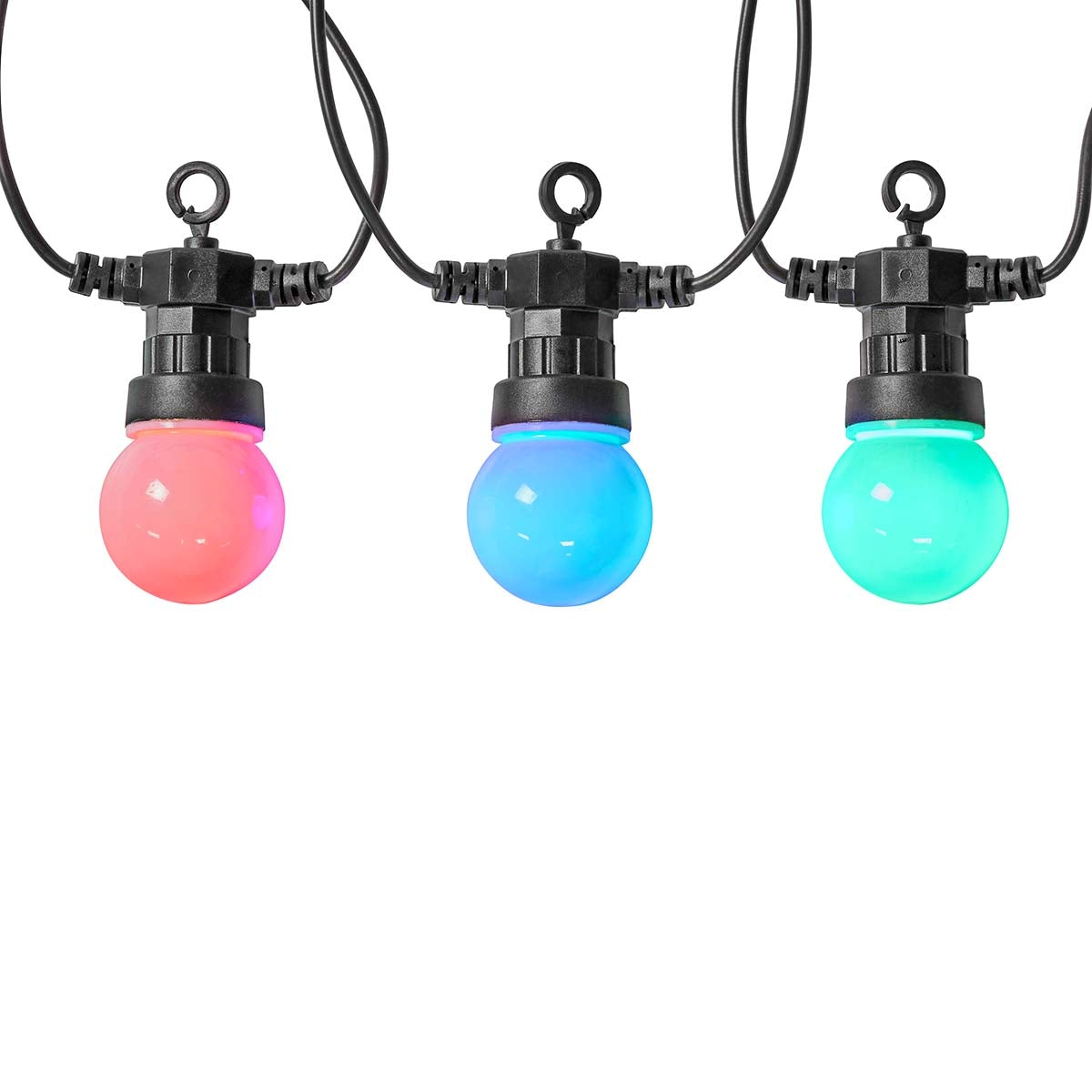 SmartLife Christmas Lighting | Party lights | Wi-Fi | RGB | 20 LEDs | 10 m | Android™ / IOS | Bulb diameter: 50 mm