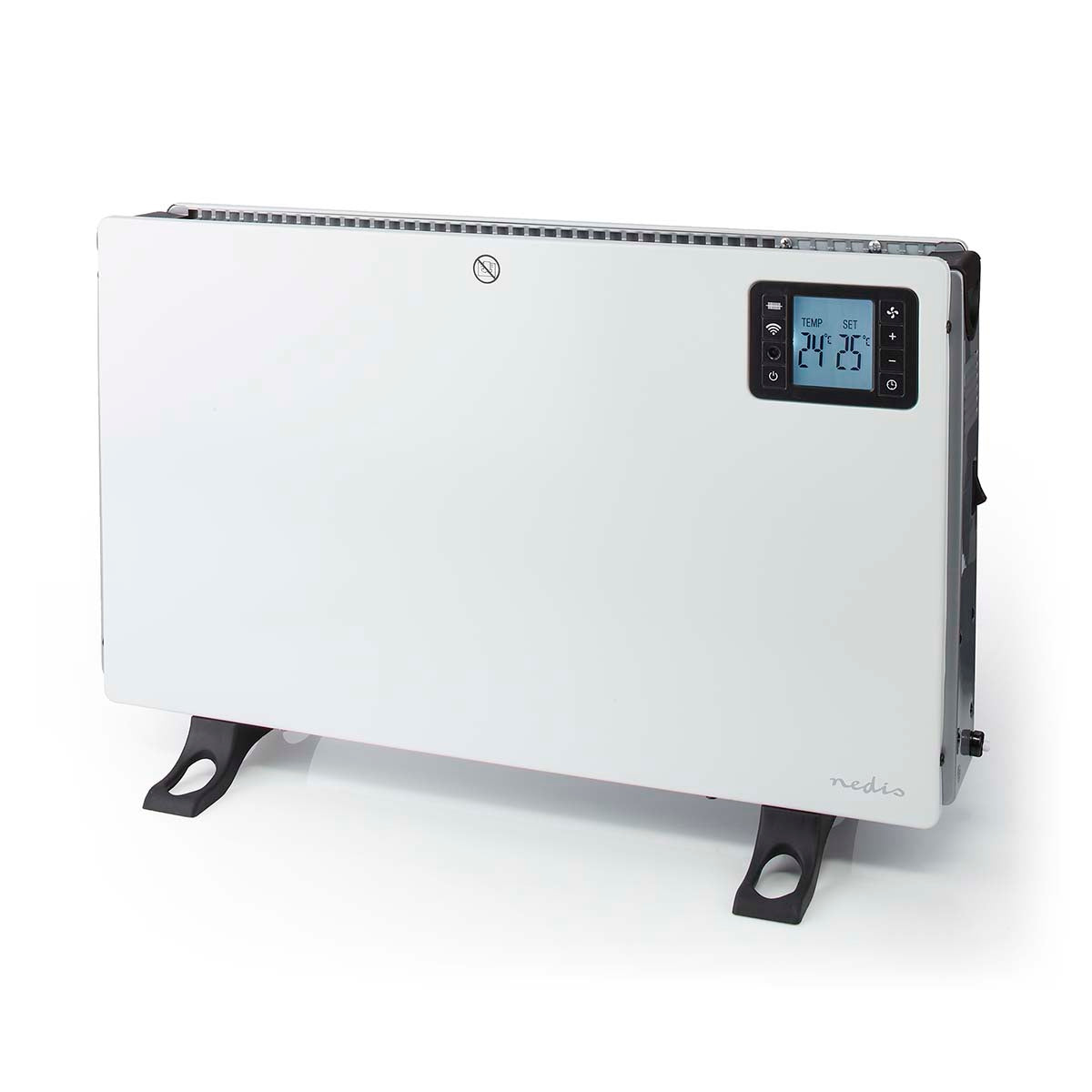 SmartLife Convection Heater | Wi-Fi | 2000 W | 3 Heat settings | LCD | 5 - 37 °C | Adjustable thermostat | White