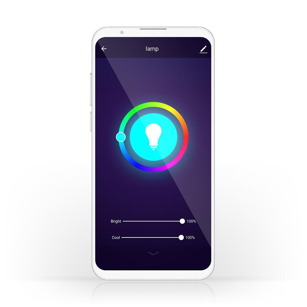 SmartLife Full Colour LED Bulb | Wi-Fi | E14 | 350 lm | 4.5 W | RGB / Warm White | 2700 K | Android™ / IOS | Candle | 1 pcs
