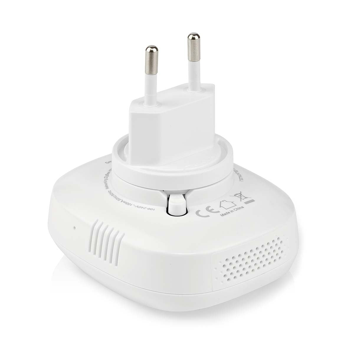 SmartLife Gas Detector | Zigbee 3.0 | Power adapter | Donor life cycle: 5 years | EN 50194-1:2009 | Android™ / IOS | With test button | 75 dB| White
