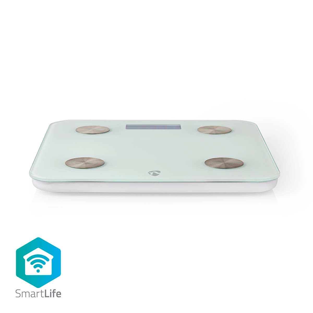 SmartLife Health Scales | Wi-Fi | Bone / BMR / Fat / Muscle / Water / Weight | 8 | Max load: 180 kg | Android™ / IOS | Glass | White