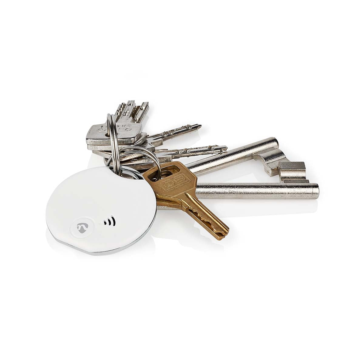 SmartLife Key Finder | Battery powered | 1x CR2032 | batteries included | Bluetooth® version: 4.0 | Battery life up to: 1 year | White | 1 pc.