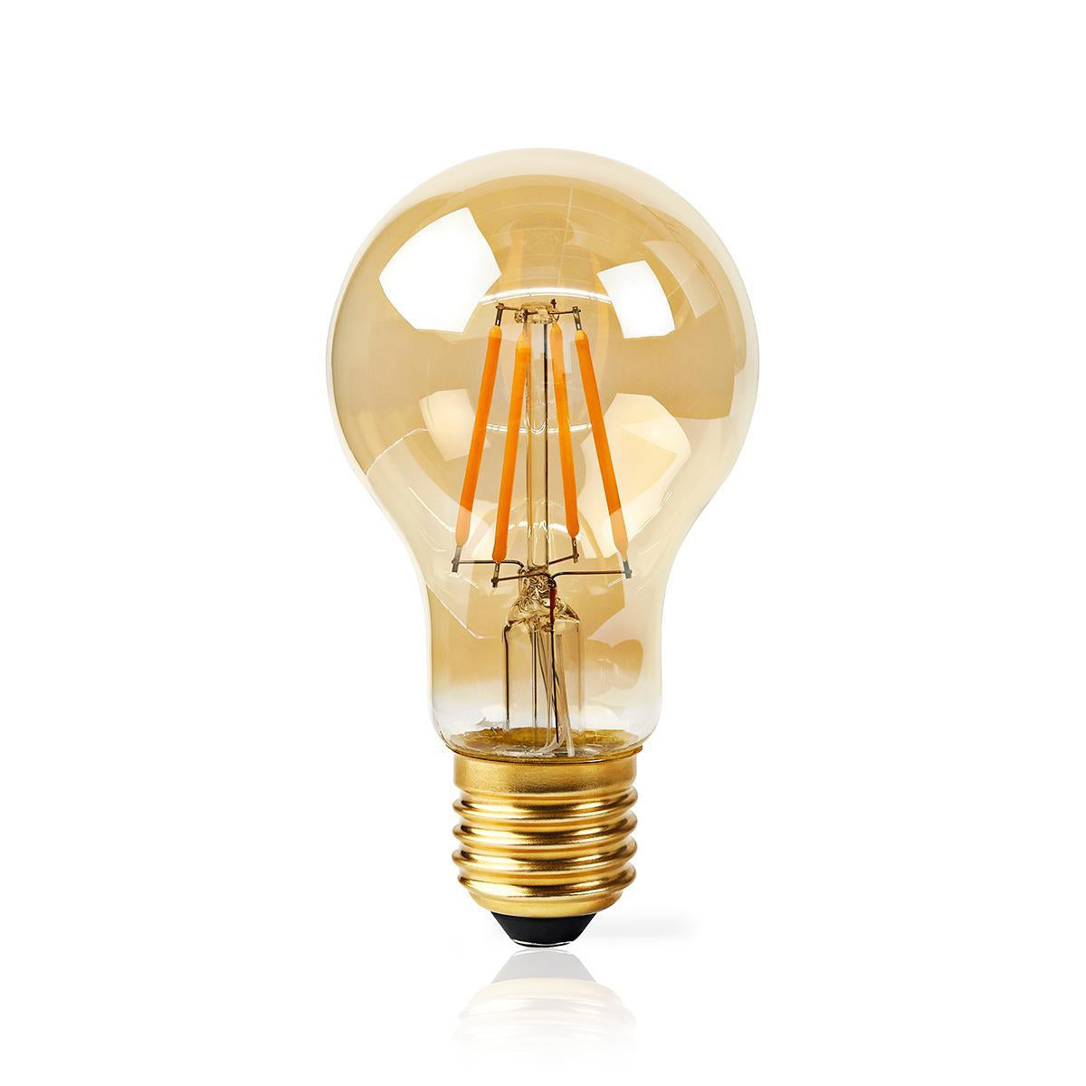 SmartLife LED Filament Bulb | Wi-Fi | E27 | 500 lm | 5 W | Warm White | 2200 K | Glass | Android™ / IOS | A60 | 1 pcs