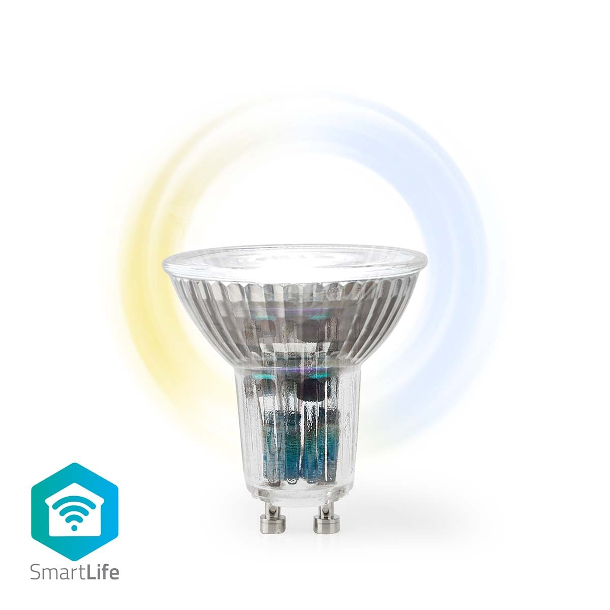 SmartLife LED Spot | Wi-Fi | GU10 | 345 lm | 4.9 W| Warm to cool white | 2700 - 6500 K | Energy class: G | Android™ / IOS | PAR16 | 1 pc.