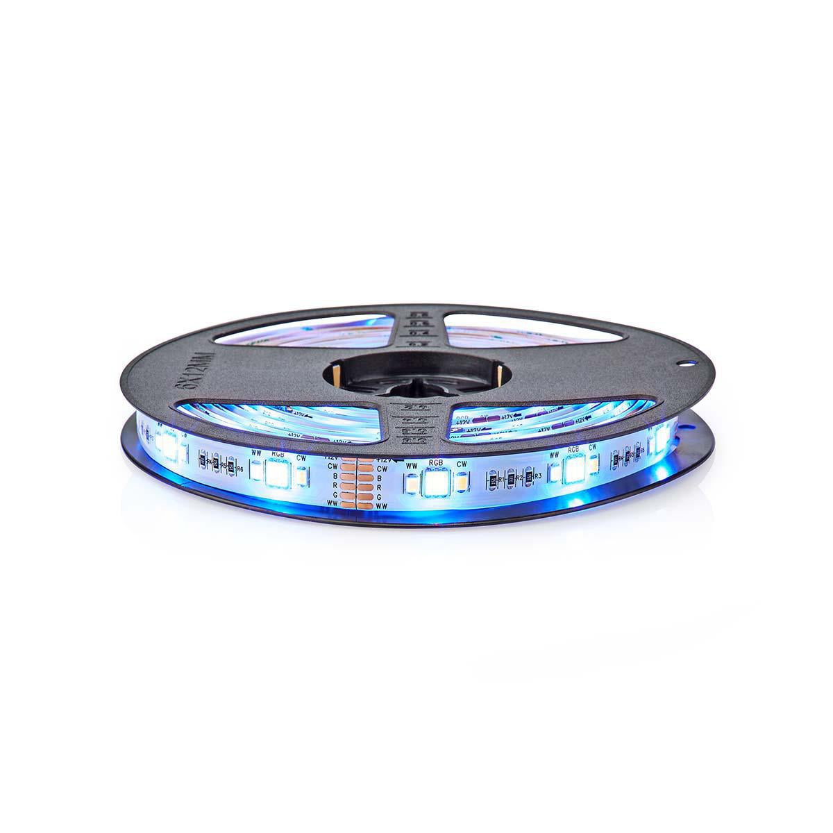SmartLife LED Strip | Wi-Fi | Cool White / RGB / Warm White | SMD | 5.00 m | IP44 | 2700 - 6500 K | 960 lm | Android™ / IOS