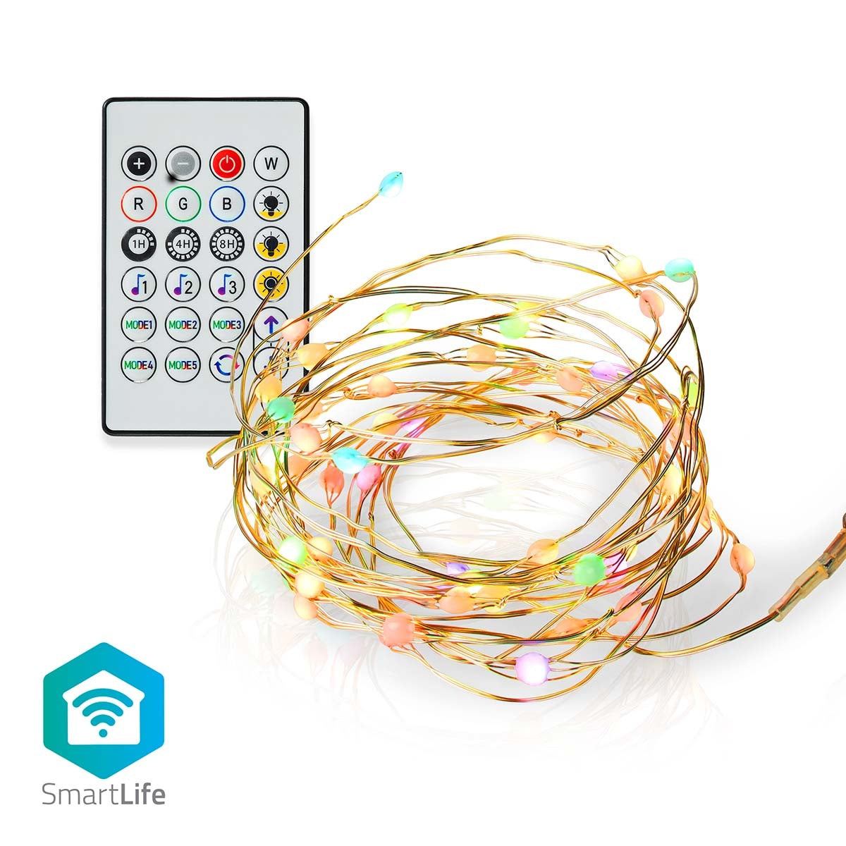 SmartLife LED Strip | Wi-Fi | Multicolored | SMD | 5.00 m | IP20 | 2700 - 6500 K | 400 lm | Android™ / IOS