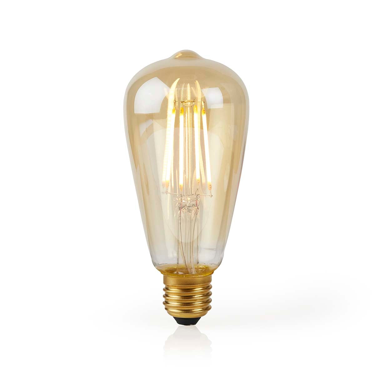 SmartLife LED vintage lamp | Wi-Fi | E27 | 500 lm | 5 W| Warm White | 2200 K| Glass | Android™ / IOS | ST64 | 1 pc.