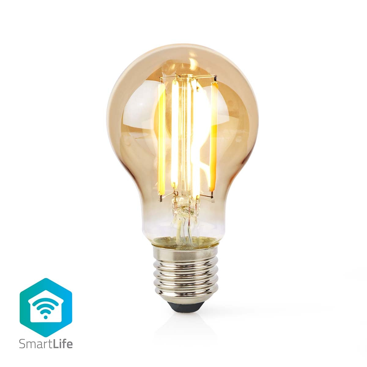 SmartLife LED vintage lamp | Wi-Fi | E27 | 806 lm | 7 W| Warm White | 1800 - 3000 K | Glass | Android™ / IOS | Light bulb | 1 pc.