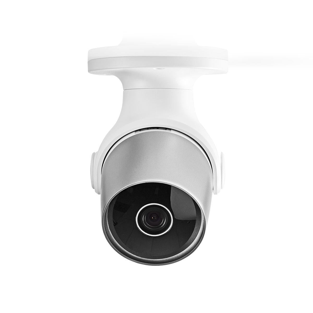 SmartLife Outdoor Camera | Wi-Fi | Full HD 1080p | IP65 | microSD (not included) / Cloud storage (optional) | 12 V DC | With motion sensor | Night Vision | Silver / White