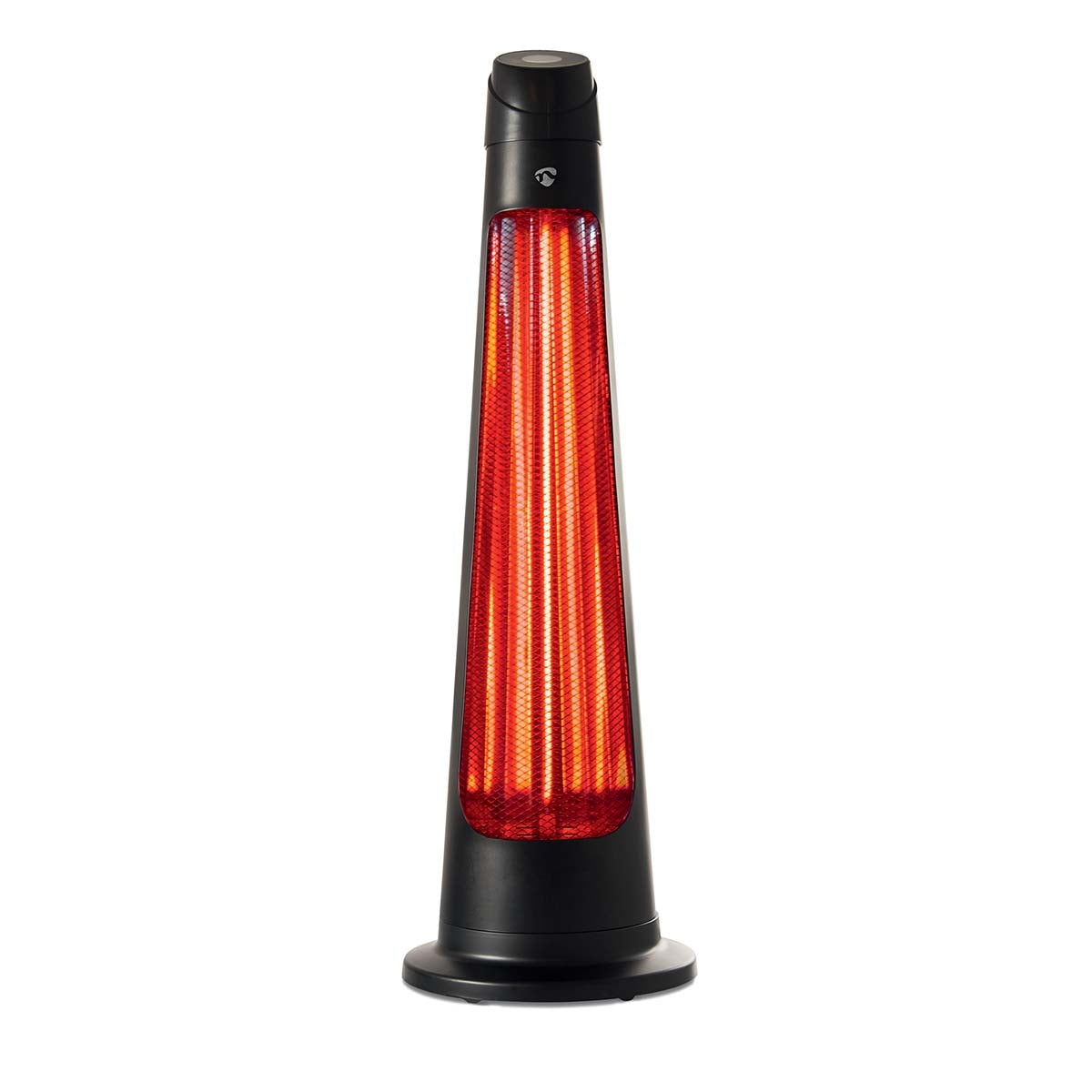 SmartLife Patio Heater | Wi-Fi | 1200 W | 2 Heat Settings | Oscillation | Fall over protection | IP24 | Black