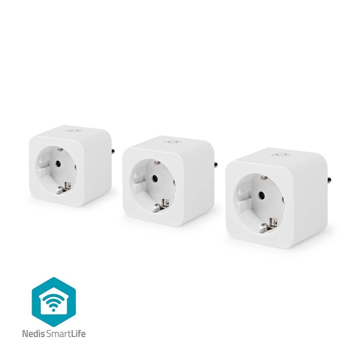 SmartLife Smart Plug | Wi-Fi | Current meter | 3680 W | Type F (CEE 7/7) | 0 - 55 °C | Android™ / IOS | White