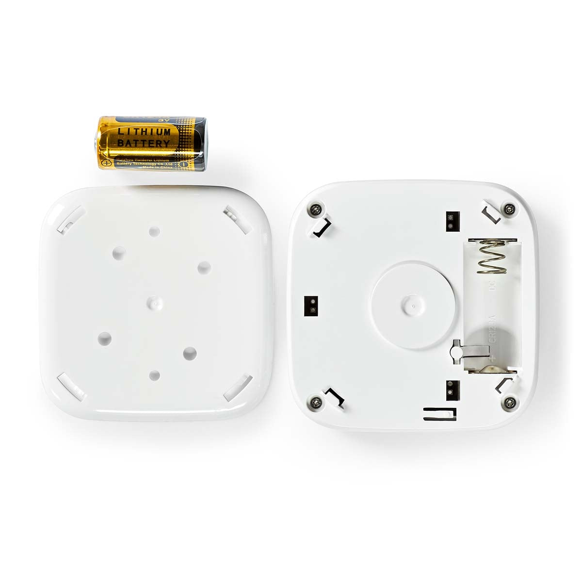 SmartLife Smoke Detector | Wi-Fi | Battery Powered | Sensor life cycle: 10 year | EN 14604 | Max. battery life: 24 Months | 85 dB | White | 3 pcs