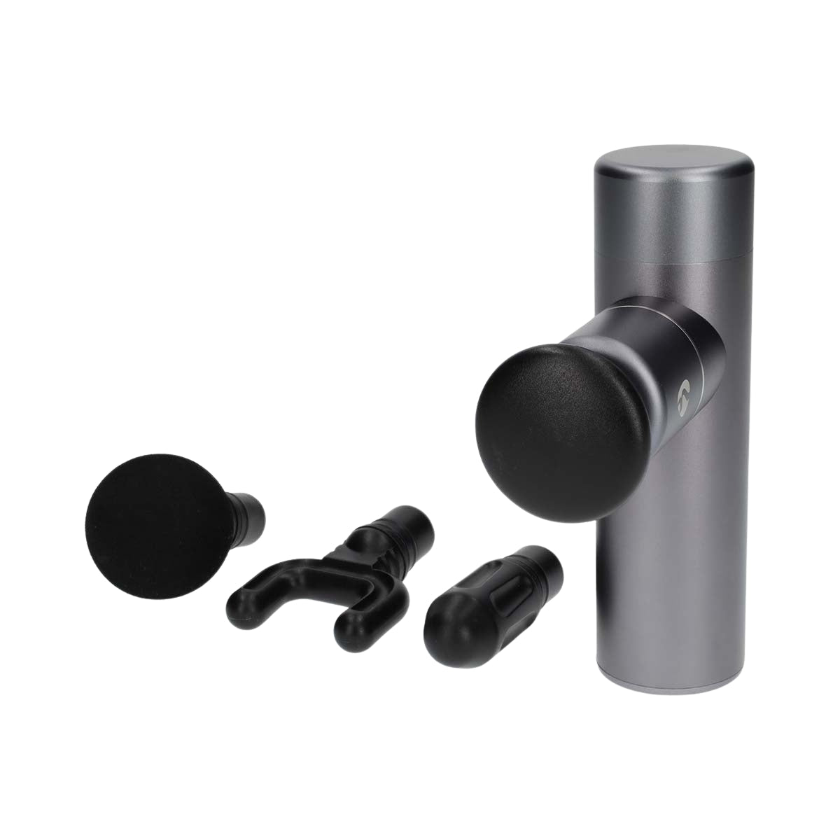 SmartLife Sports Massage Gun | Accu Powered | N/A | Rechargeable | 5 Massage Modes | Conical Head / Drawstring Bag / Flat Head / Spherical Head / U-shape Head | Dark Grey