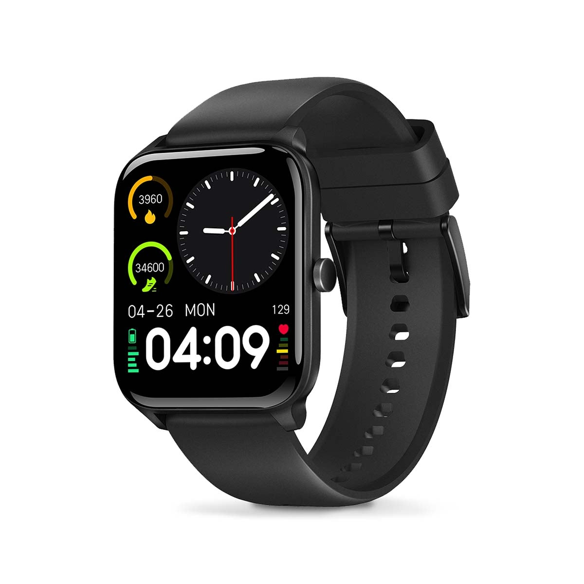 SmartLife Watch | 1.69 " | LCD | IP68 | Maximum operating time: 240 hrs | Android™ / IOS | Black
