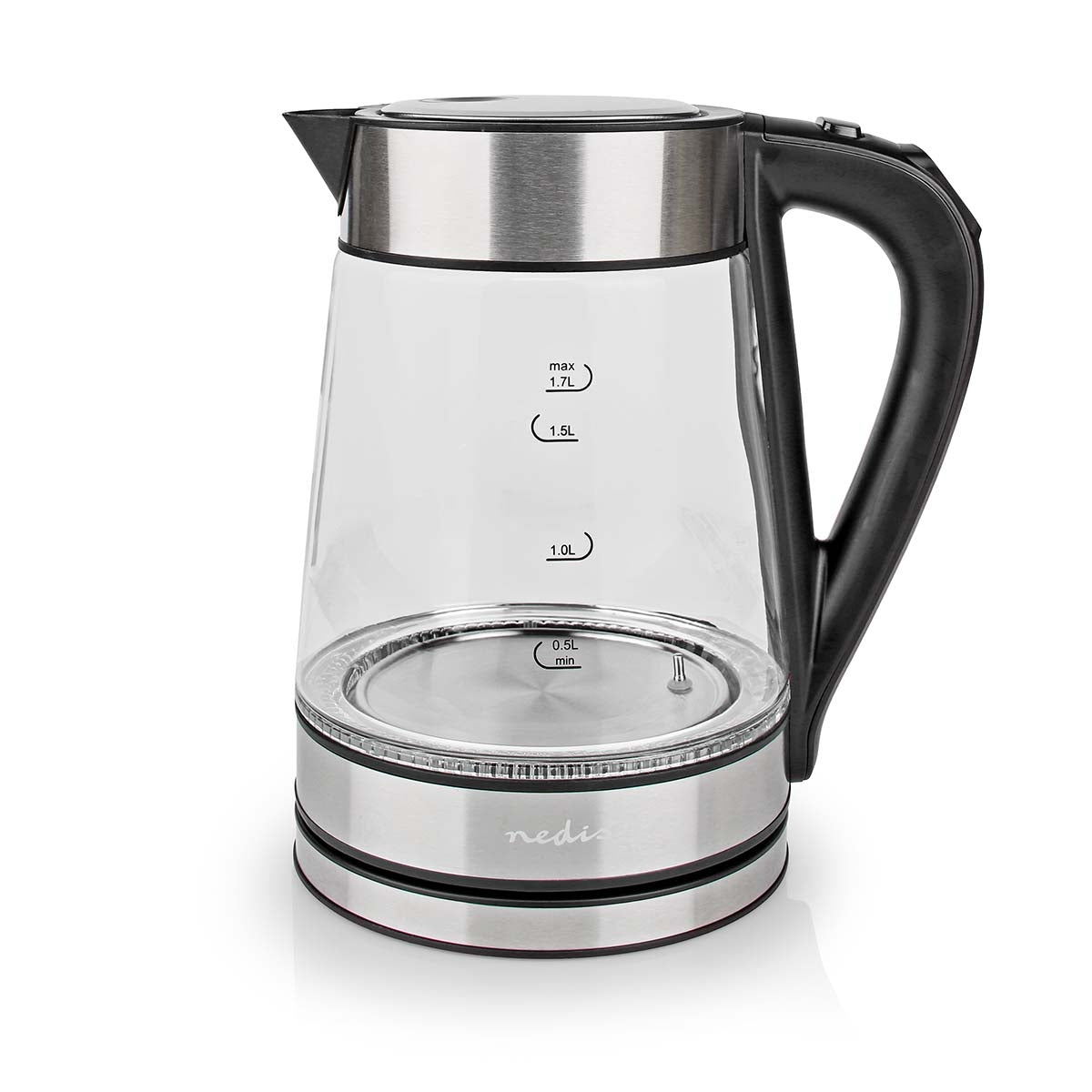 SmartLife Water boiler | Wi-Fi | 1.7 l | Glass | 40,60,70,80,90,100 °C | Temperature indicator | Rotatable 360 degrees | Concealed heating element | Strix® Control | Cook-tort function | Android™ / IOS