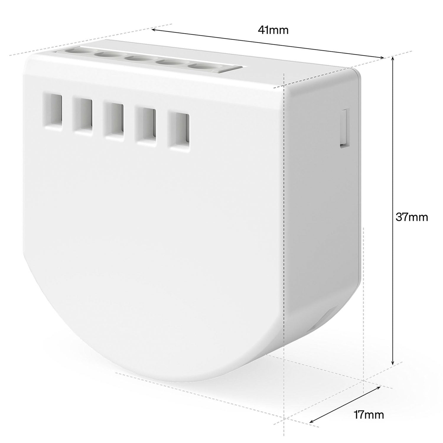Smart Light Switch – Wired, 1-Channel, Neutral Required