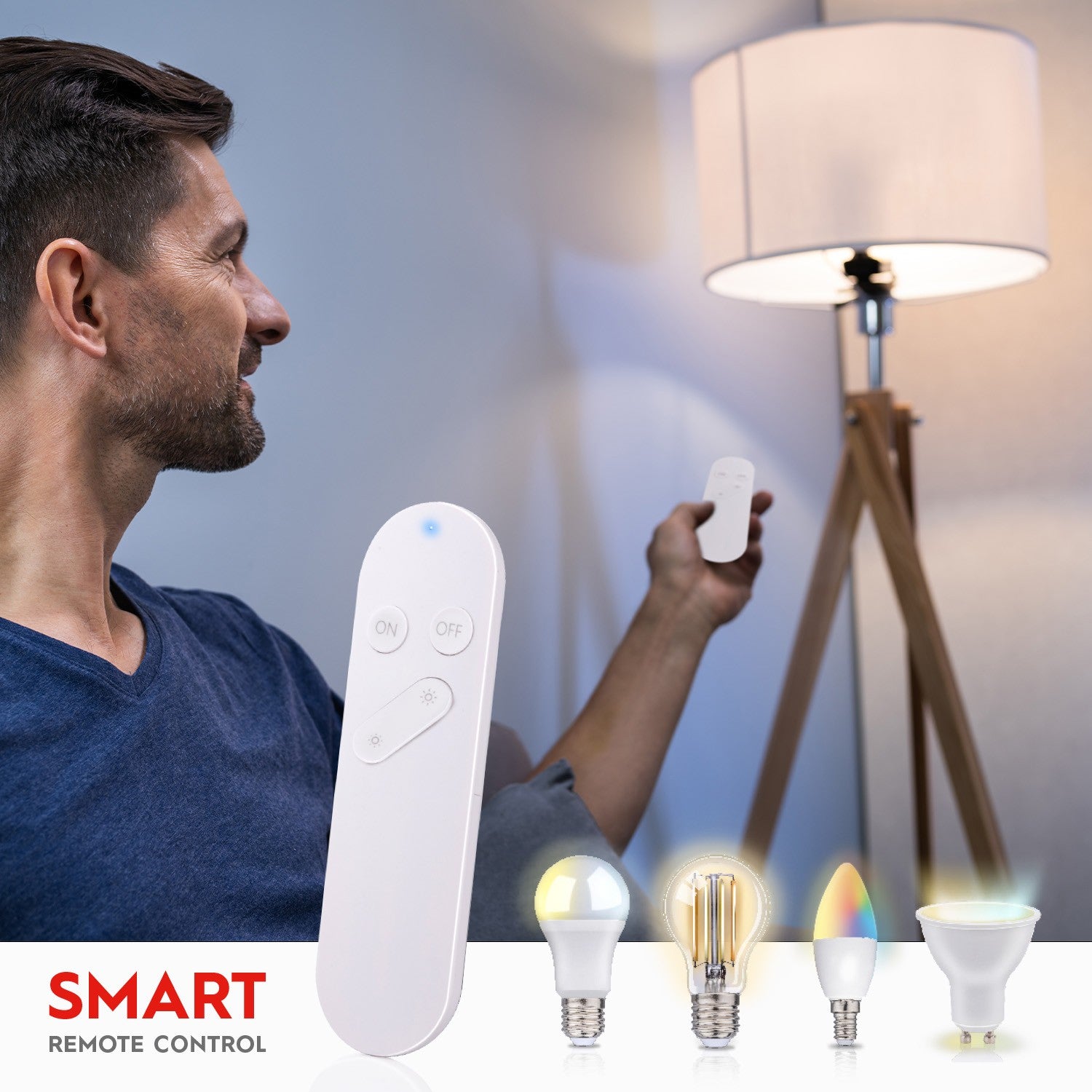 Smart Remote Control with Dimmer