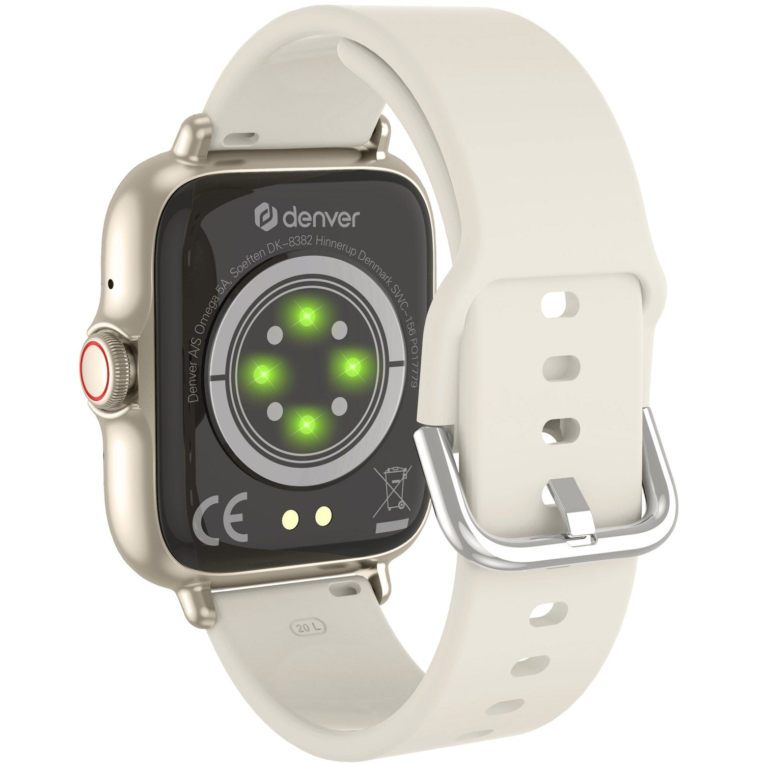 SmartWatch 1.44" display Heart sensor Beige