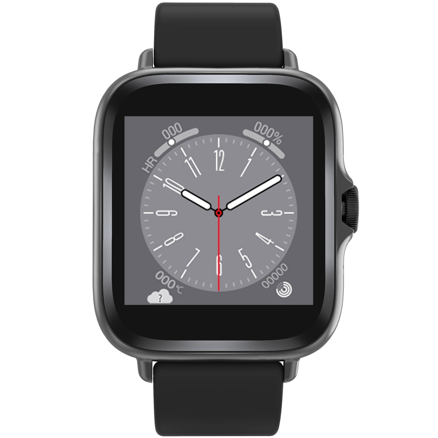 SmartWatch 1.44" display Heart sensor Black