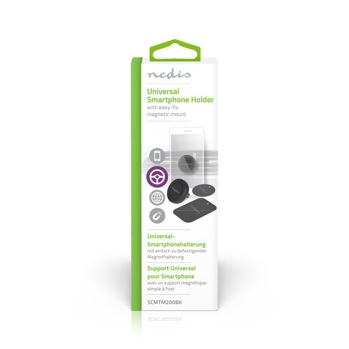 Smartphone Car Mount | Universal | Minimum screen size: 4 " | Maximum screen size: 6.0 " | Fixed