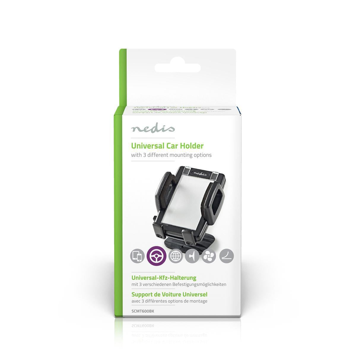 Smartphone Car Mount | Universal | Minimum screen size: 4 " | Maximum screen size: 6.4 " | Adjustable angle