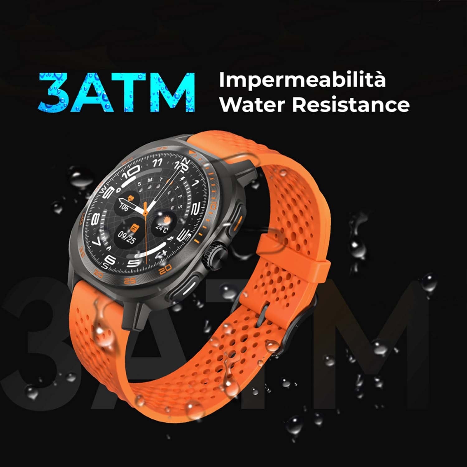 Smartwatch with 2 Bands – Fitness Tracker