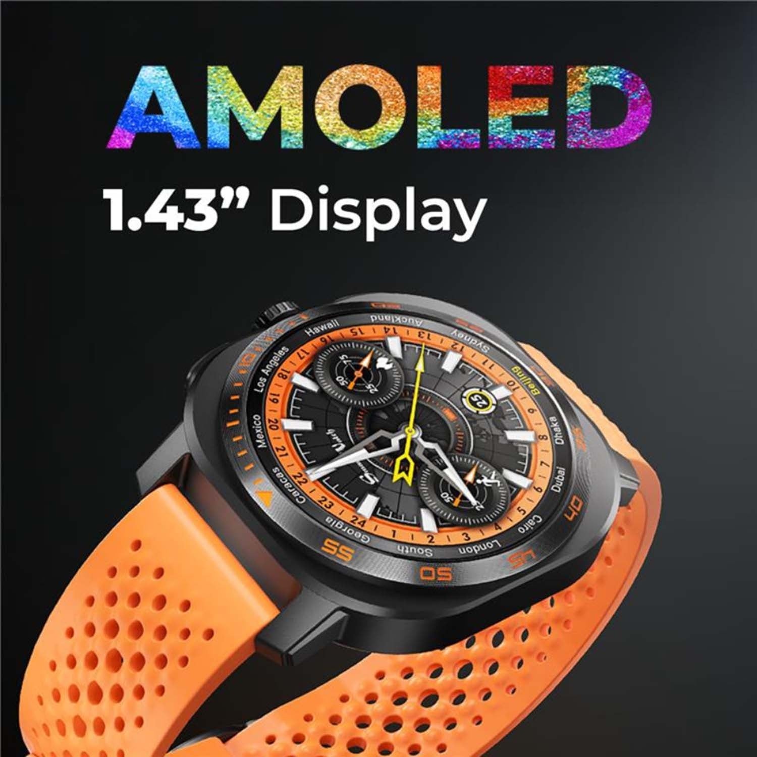 Smartwatch with 2 Bands – Fitness Tracker