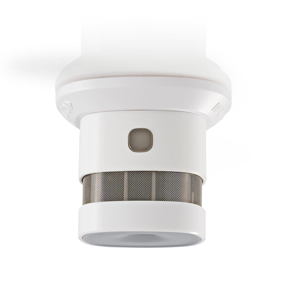 Smoke alarm | Battery powered | Battery life up to: 1 year | EN 14604 | With pause button | With test button | 85 dB| ABS | White