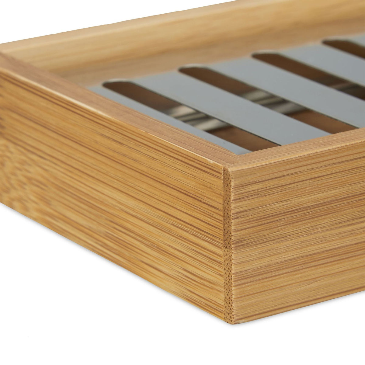 Soap dish in bamboo