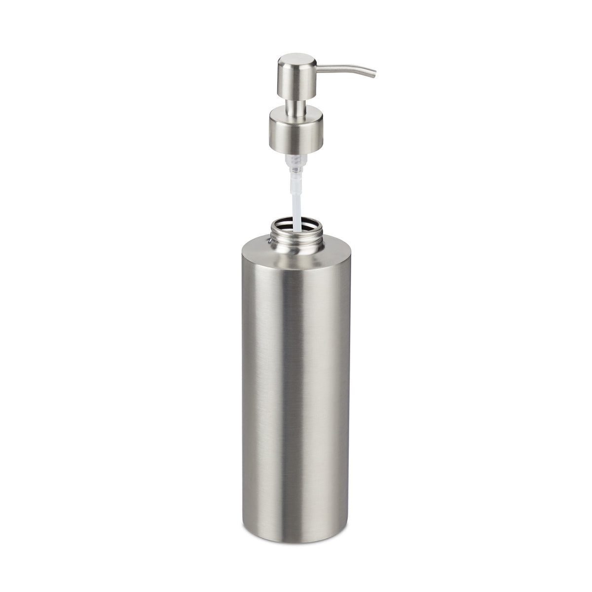 Soap pump in stainless steel 300 ml