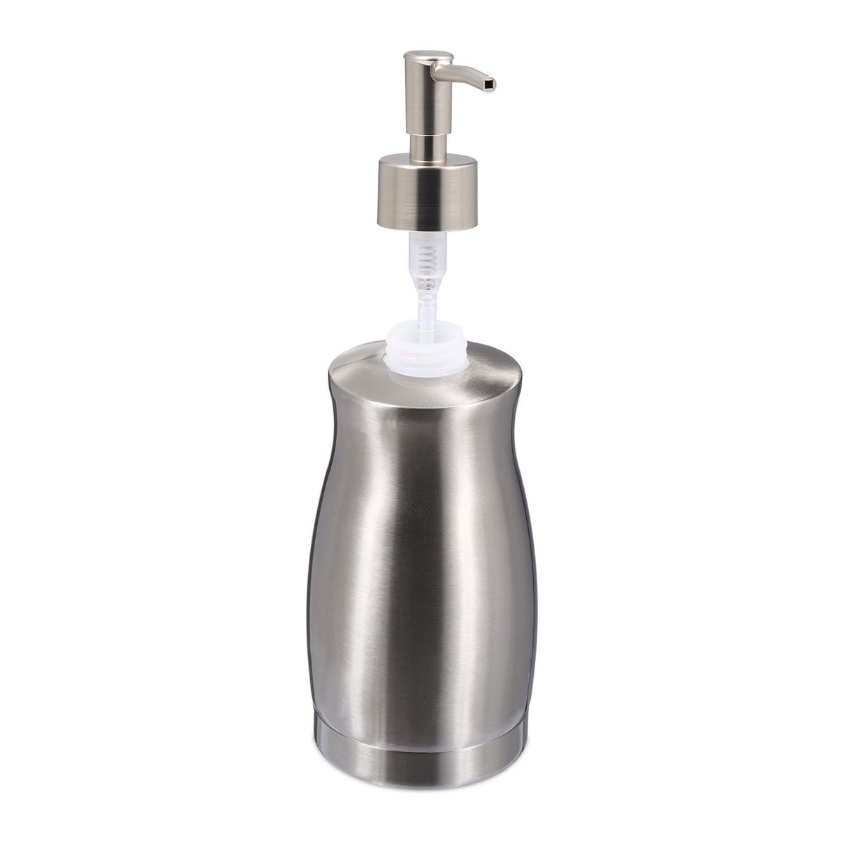 Soap pump in stainless steel 400 ml
