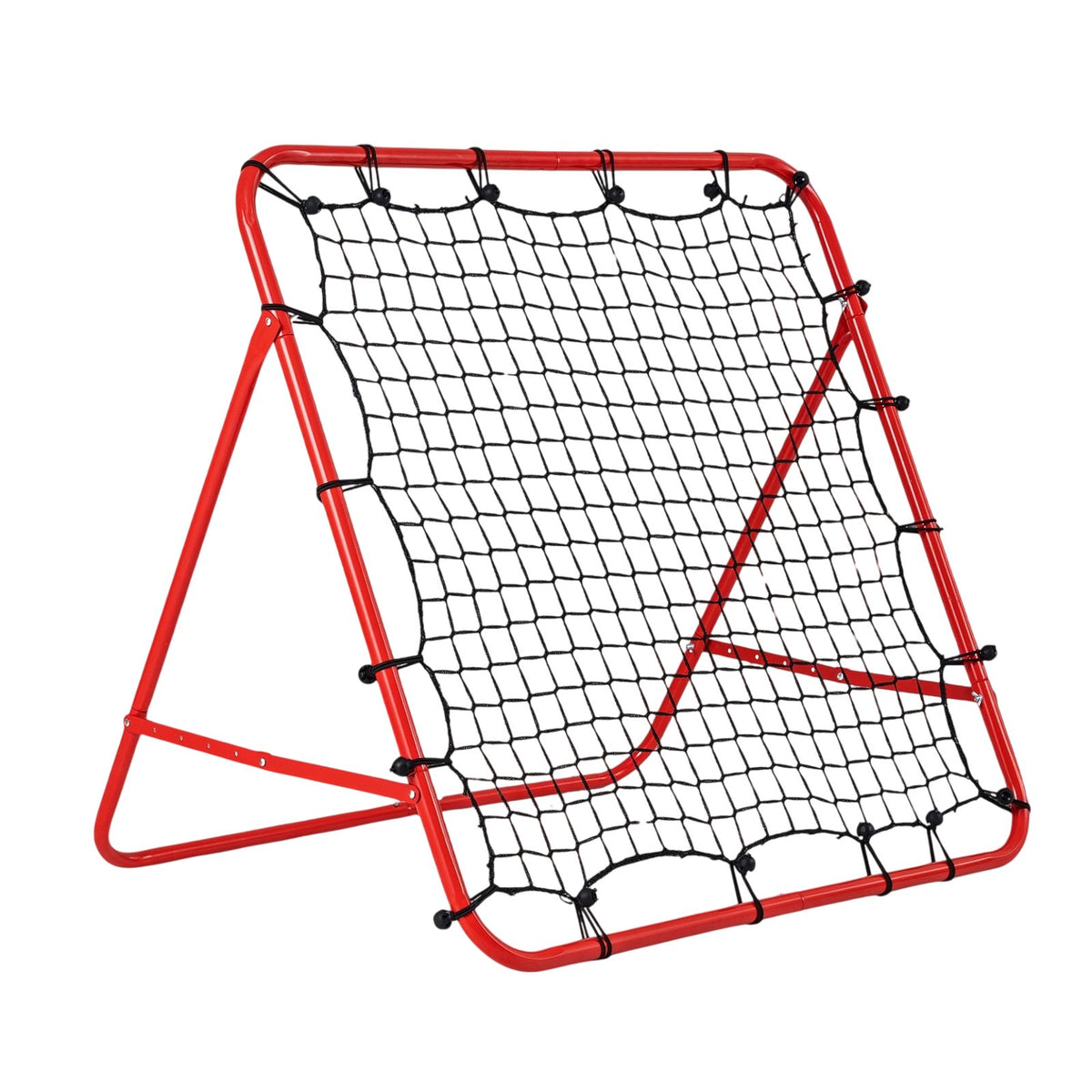 Soccer Rebounder Net with 5 Adjustable Angles, 100x100 cm