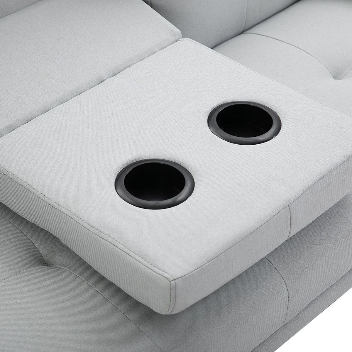 Sofa Bed Comfortable Sofa Bed, 3 Seater, Sofa Bed, Linen, Light Gray, 181X77X72Cm