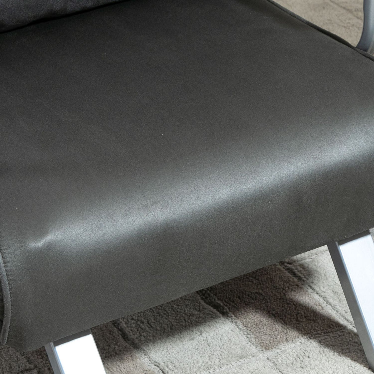 Sofa Bed With Armrests 65X69X80Cm 3-In-1 Sofa Bed, Guest Bed, Folding Mattress, Chaise Longue, Faux Leather, Gray