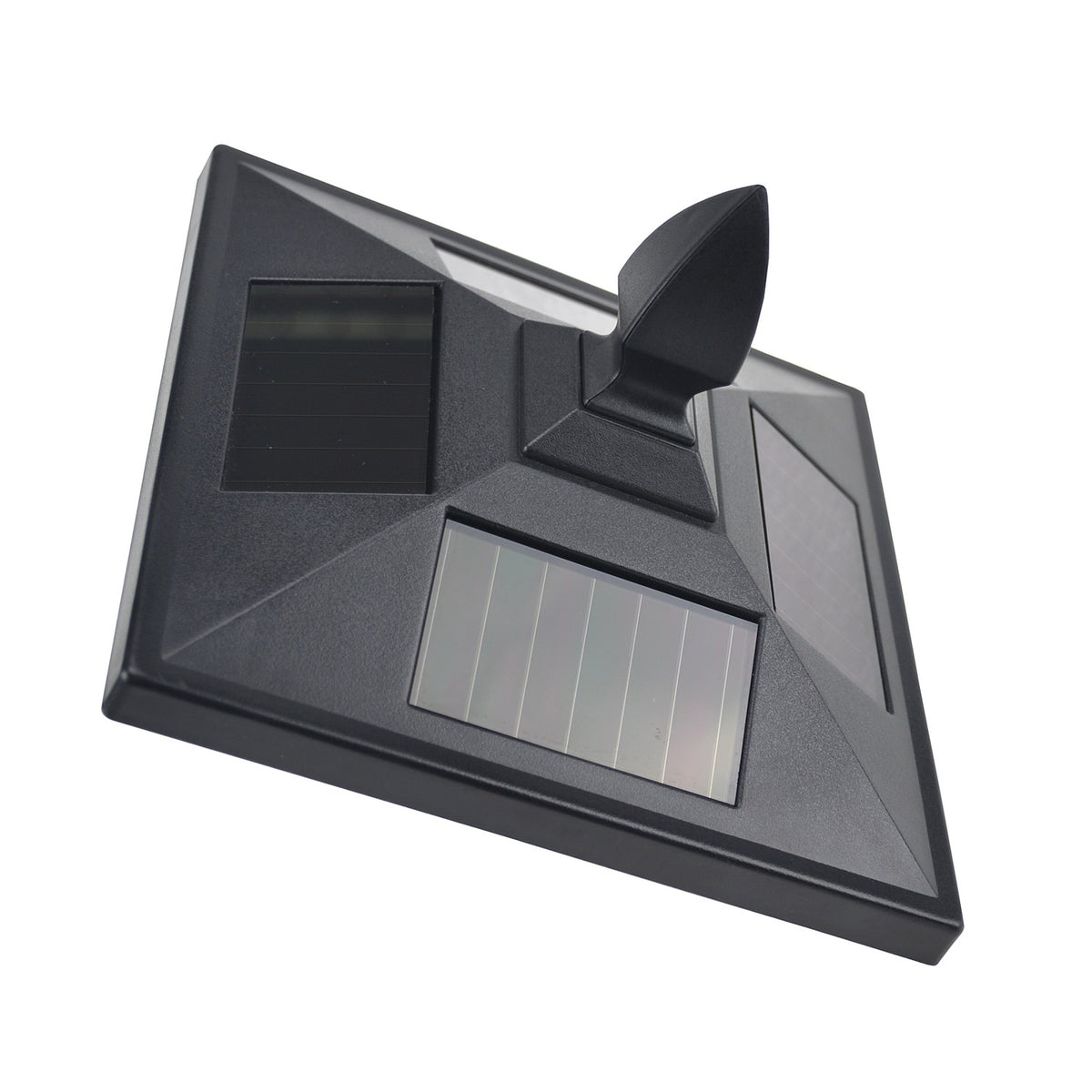 Solar Garden Lantern Path Light With Led 40 Lumens Black 18 X 18 X 160Cm