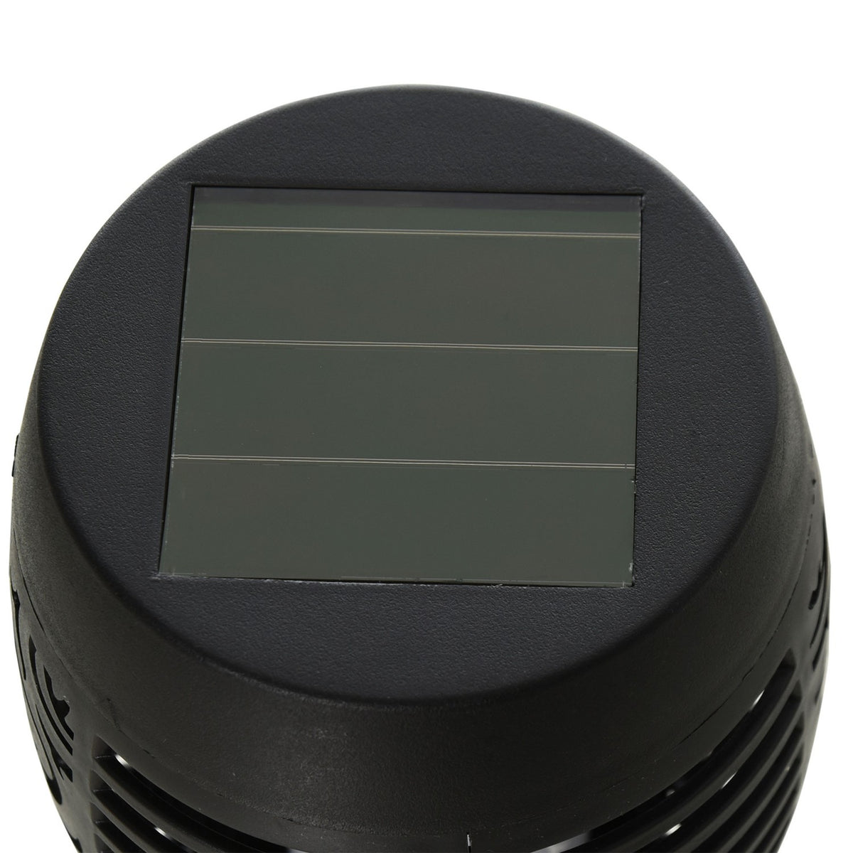 Solar Light Garden Solar Lamps In A Set Of 4, 6-8H Lighting Time, Ip44 Waterproof, Plastic, Black, Ø12Xh72Cm