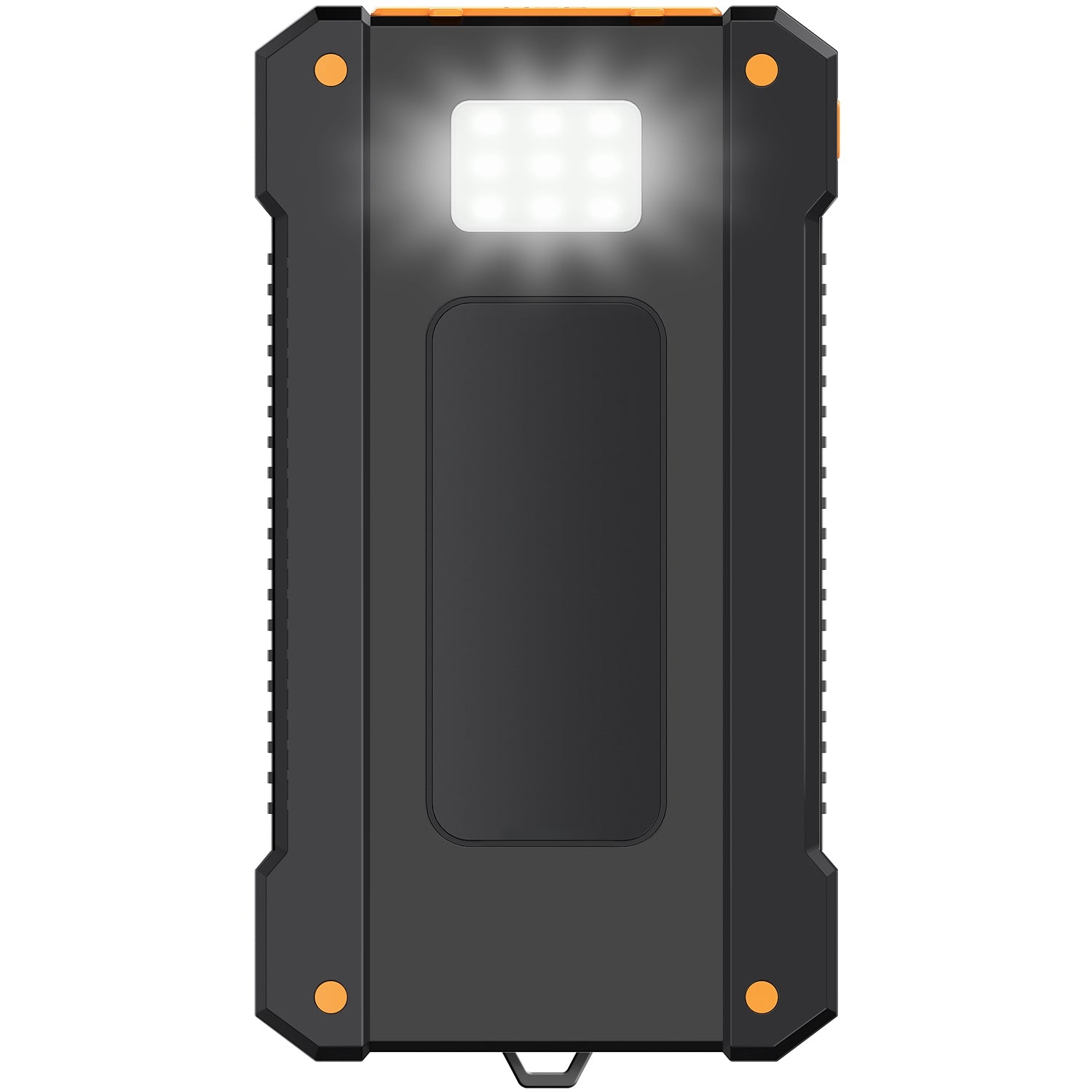 Solar Powerbank 10,000mAh 2xUSB-A + USB-C in/out 12W