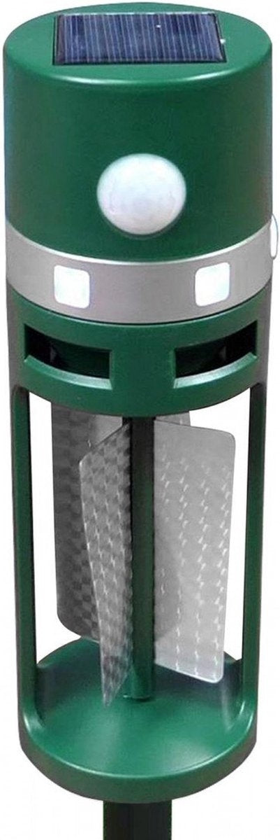 Solar-Powered Ultrasonic Animal Repeller, 50m² Coverage