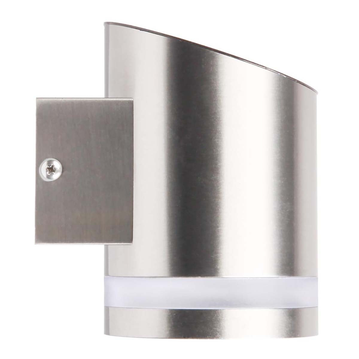 Solar Wall Lamp LEDs Silver