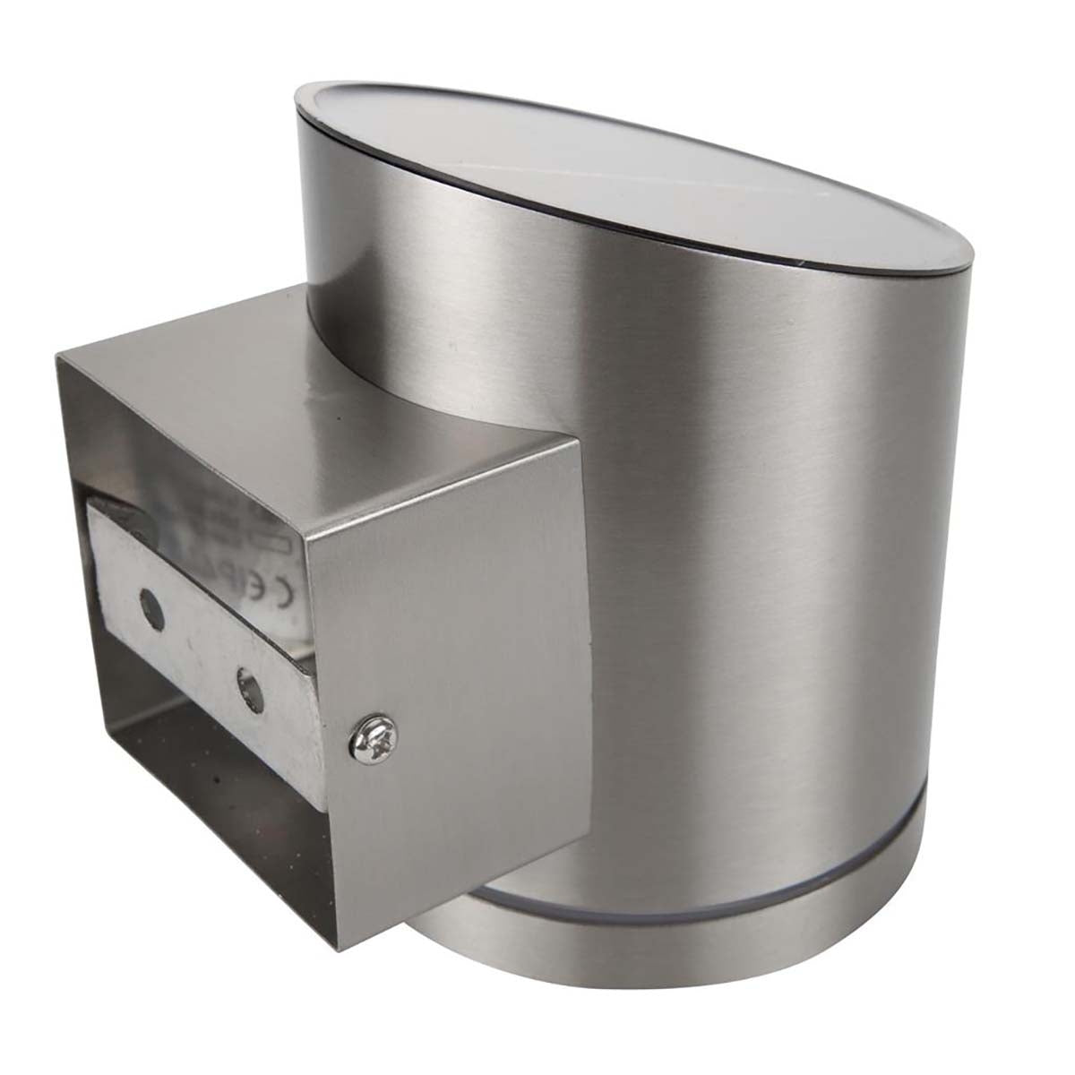 Solar Wall Lamp LEDs Silver