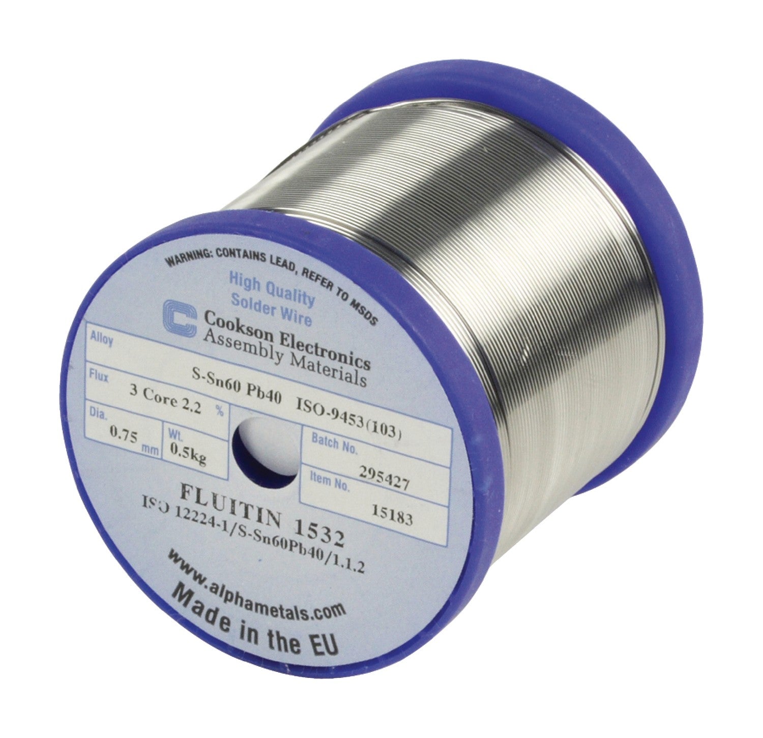 Solder tin 0.75 mm 500 g