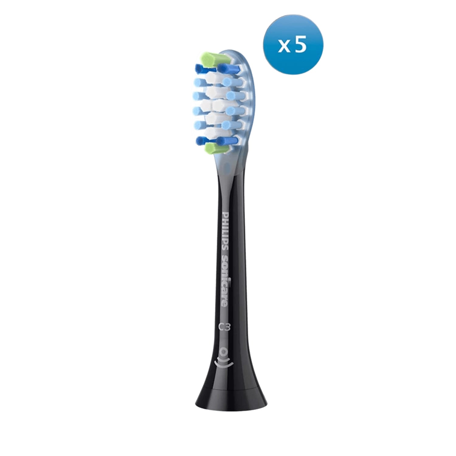 Sonicare Deep Clean Brush Heads, 4+1 Pack, Plaque Removal