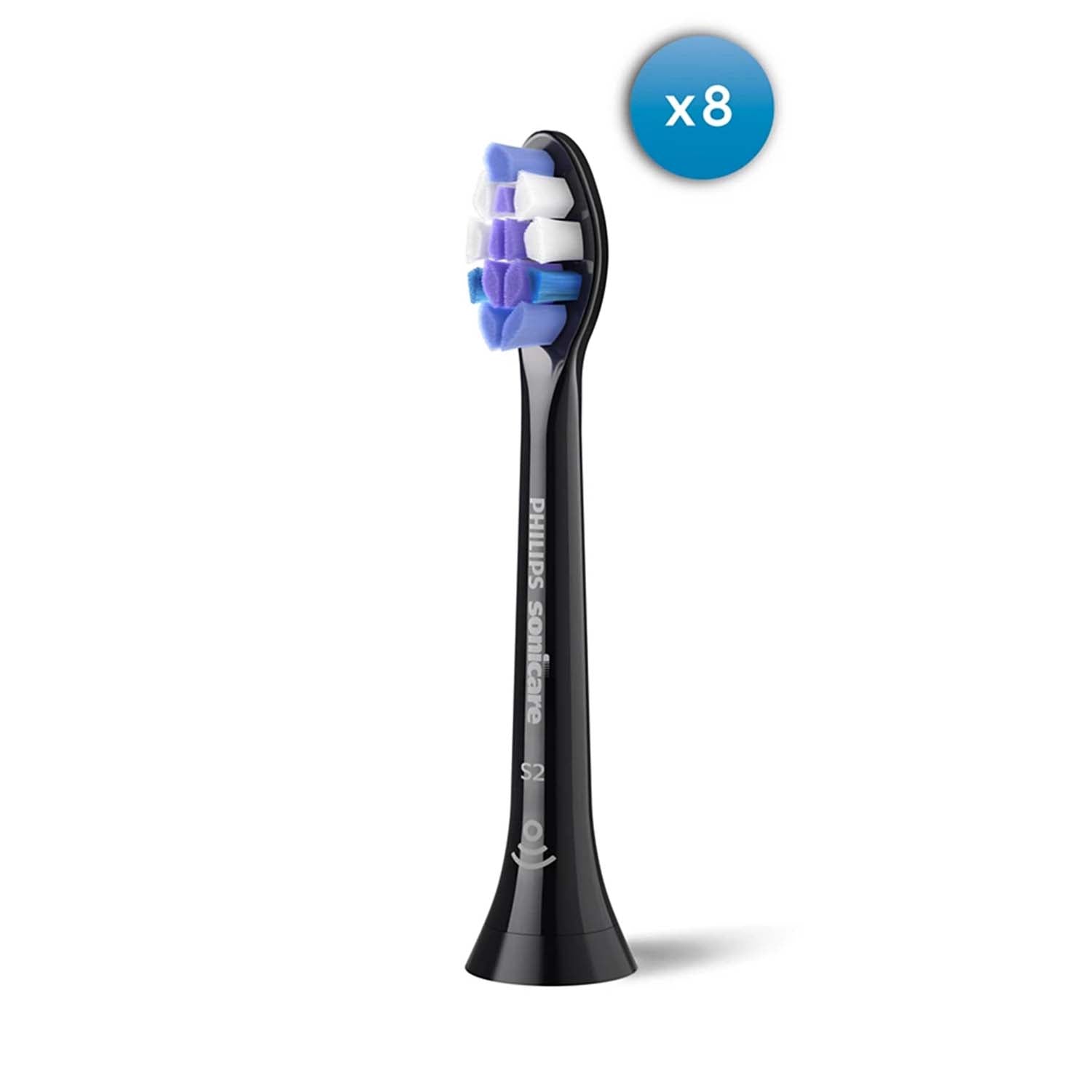 Sonicare Sensitive Toothbrush Heads, 8-Pack, Gentle Cleaning