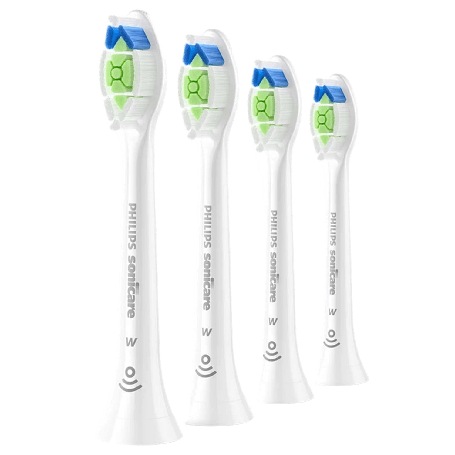 Sonicare Whitening Toothbrush Heads, 4-Pack, Medium Soft